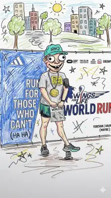 Run Baby Run, Tuesday, 12 May 2026